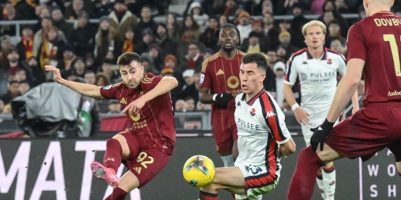 Roma vs Genoa và sự khác biệt về phong độ